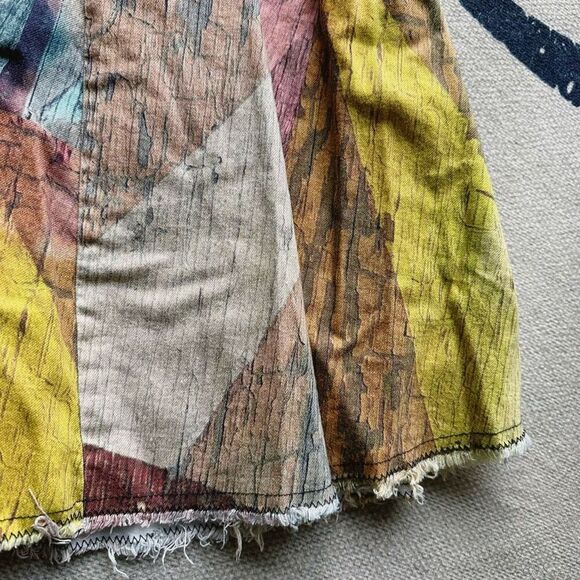 Making the Cut Carnival Painting Cap Sleeves A Line Dress Size XS - Picture 7 of 8